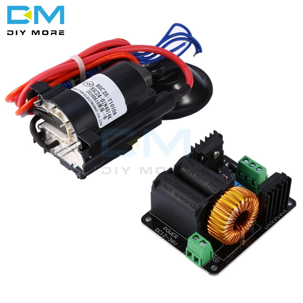 High Voltage ZVS Tesla Coil Driver Board + Ignition Coil Flyback Driver for Sgtc /Marx Generator/jacob's Ladder DC12-36V 10A
High Voltage ZVS Tesla Coil Driver Board + Ignition Coil Flyback Driver for Sgtc /Marx Generator/jacob's Ladder DC12-36V 10A