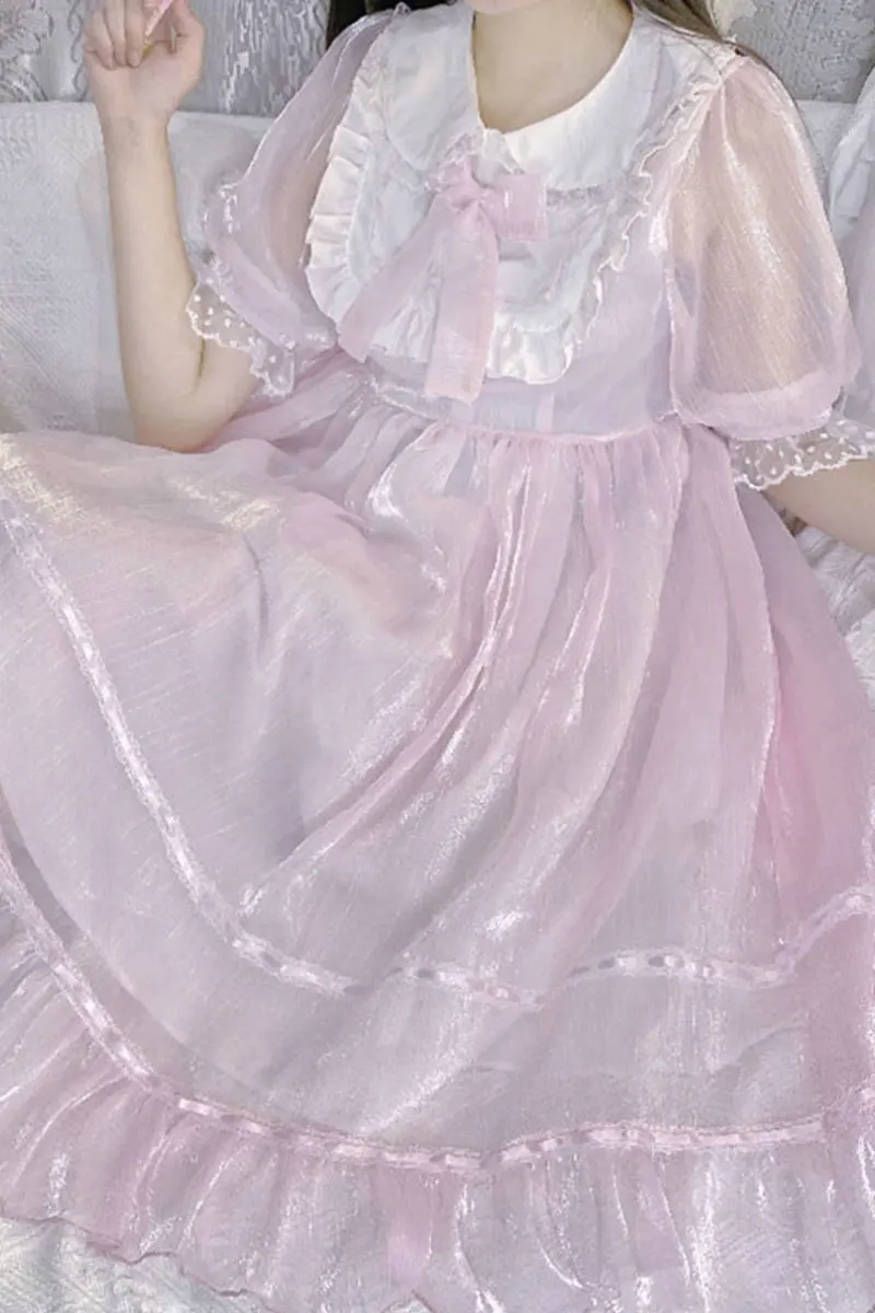 2020 New Summer tea party Japanese Girl Lolita Doll Collar Bow Waist Hugging sweet lolita Dress woemn lolita princess dress
2020 New Summer tea party Japanese Girl Lolita Doll Collar Bow Waist Hugging sweet lolita Dress woemn lolita princess dress