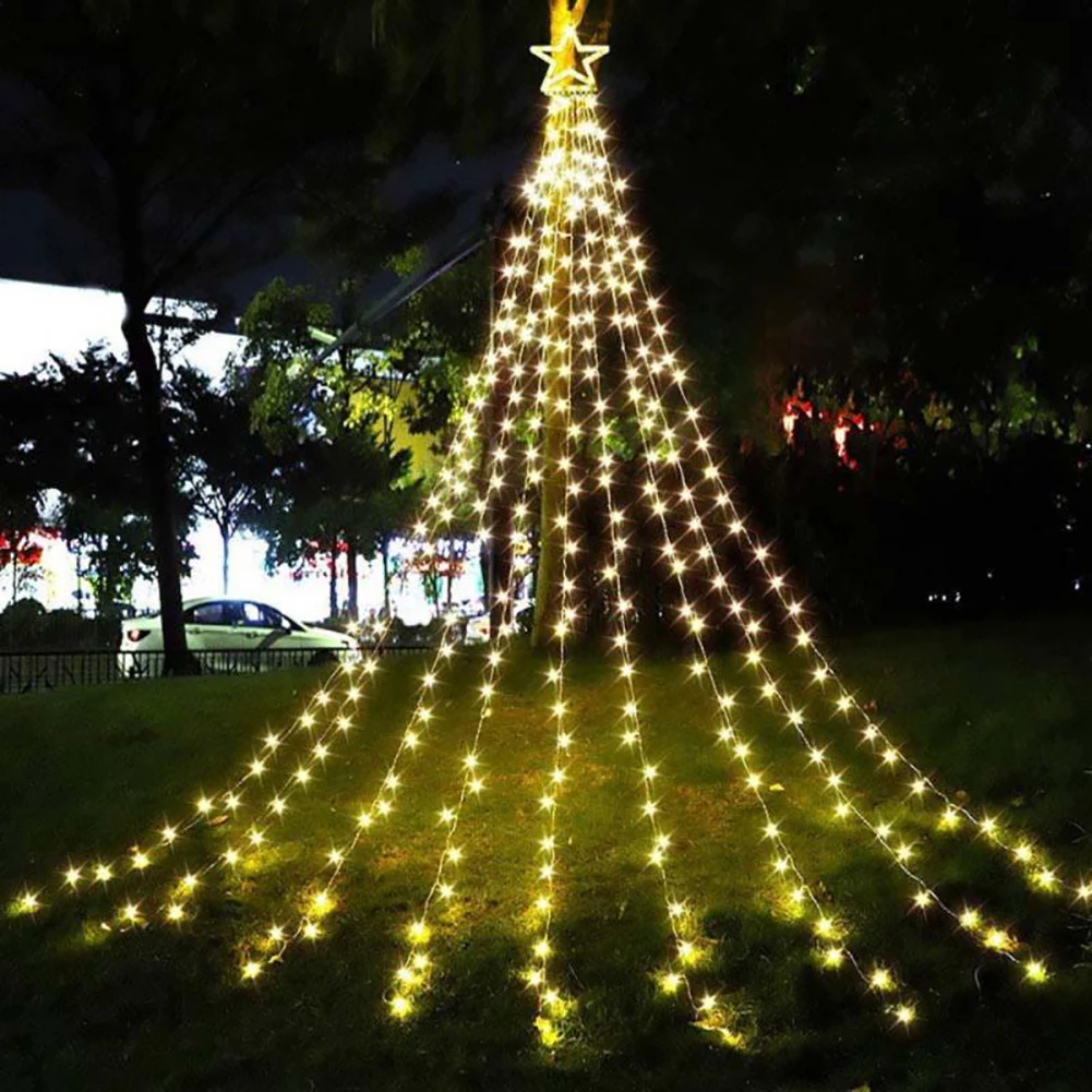 LED Five-Pointed Star Lights Trailing Waterfall Meteor Lights Outdoor Garden Holiday Decoration Christmas Holiday Gift
LED Five-Pointed Star Lights Trailing Waterfall Meteor Lights Outdoor Garden Holiday Decoration Christmas Holiday Gift