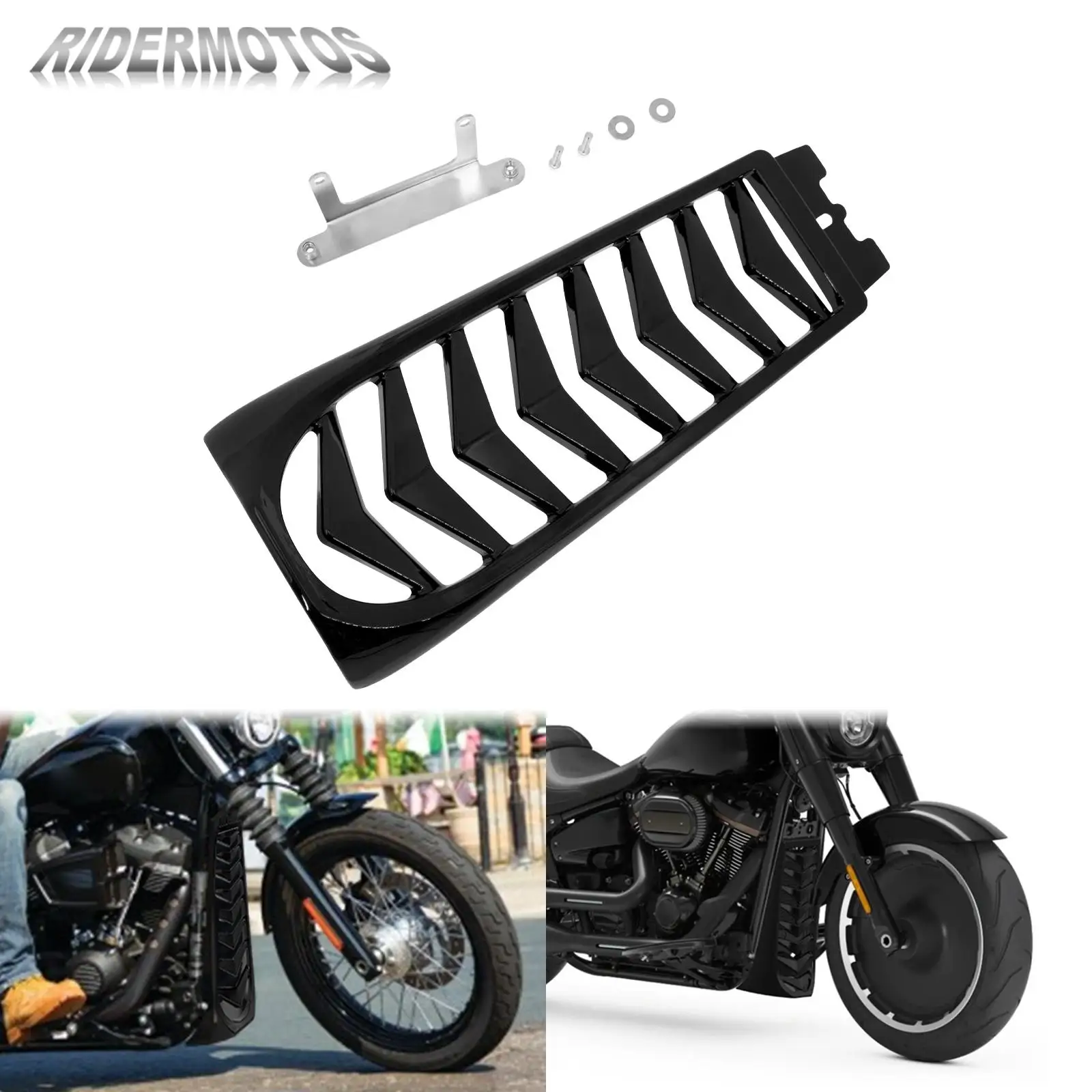Motorcycle Black Front Lower Radiator Chin Fairing Spoiler Frame Cover For Harley Softail Street Bob Breakout Fat Bob 2018-2020
Motorcycle Black Front Lower Radiator Chin Fairing Spoiler Frame Cover For Harley Softail Street Bob Breakout Fat Bob 2018-2020