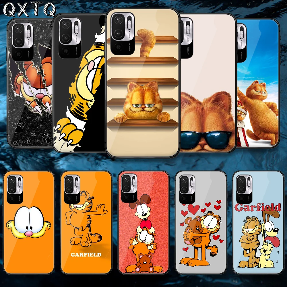 Cute Cartoon Cat Garfields Tempered Glass Phone Case Bag Cover For Xiaomi Redmi Note 7 8 9 10 A C T S Pro K 30 40 Black Fashion
Cute Cartoon Cat Garfields Tempered Glass Phone Case Bag Cover For Xiaomi Redmi Note 7 8 9 10 A C T S Pro K 30 40 Black Fashion