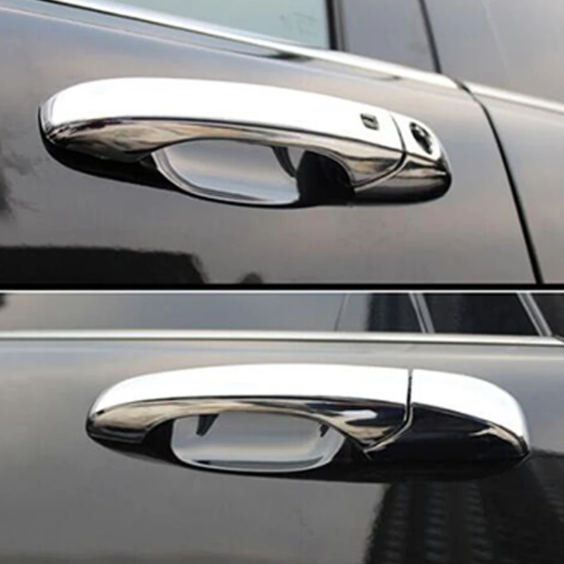 ABS Chrome Car Door Handle Cover Decoration Cover Trim Sticker For Jeep Grand Cherokee 2014 Accessories Styling
ABS Chrome Car Door Handle Cover Decoration Cover Trim Sticker For Jeep Grand Cherokee 2014 Accessories Styling