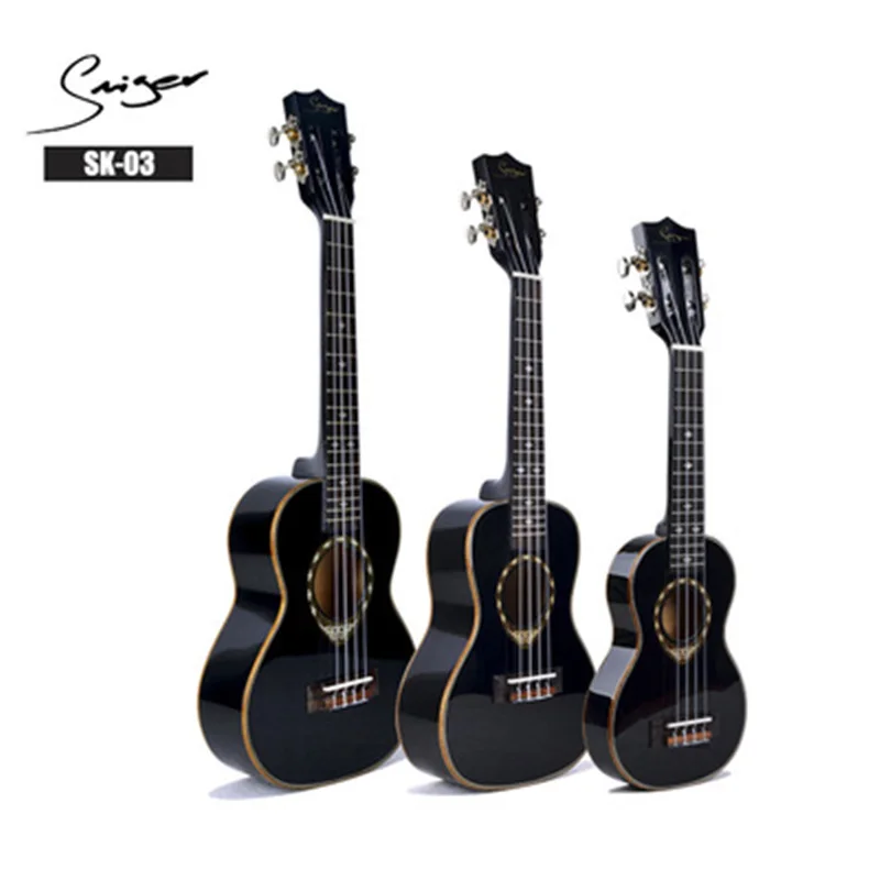 21/23/26 Inch 4 String Ukulele Black Solid Wood High Quality Mini Guitar Professional Recital Ukulele Guitar Gift UK2359
21/23/26 Inch 4 String Ukulele Black Solid Wood High Quality Mini Guitar Professional Recital Ukulele Guitar Gift UK2359