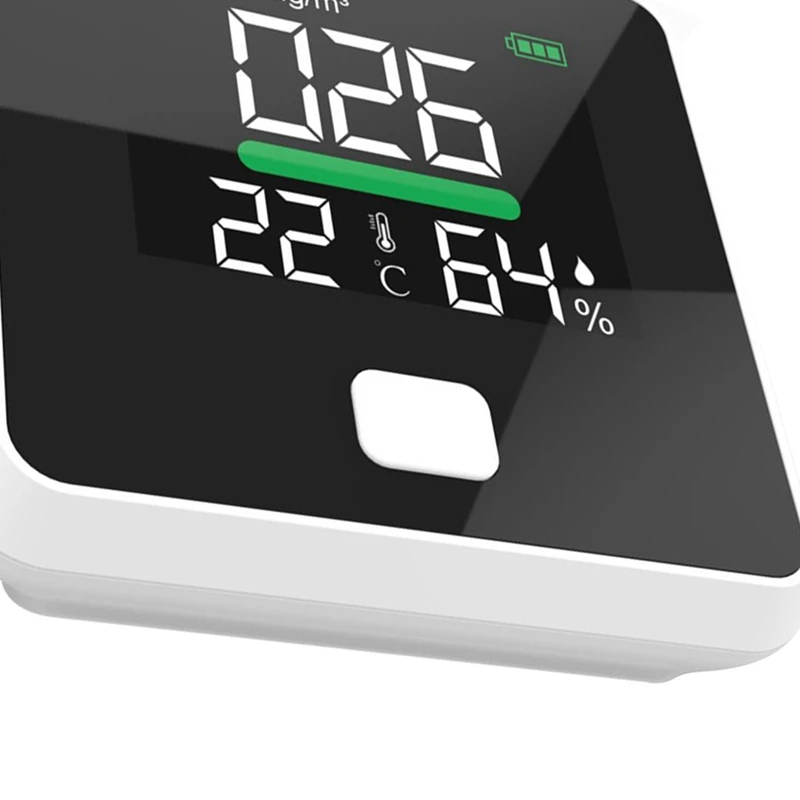 DM103B PM2.5 Air Quality Monitor Digital Gas Detector Air Temperature Humidity Analyzer Sensor PM 2.5 Analyzers Meter
DM103B PM2.5 Air Quality Monitor Digital Gas Detector Air Temperature Humidity Analyzer Sensor PM 2.5 Analyzers Meter