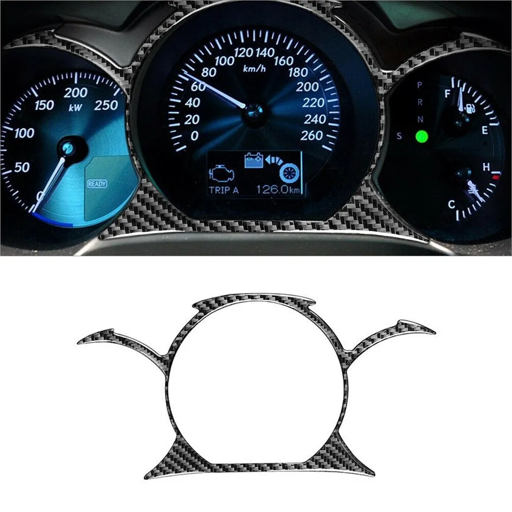 Car Front Speedometer Cover Decoration Trim Stickers Carbon Fiber Look Black High-quality Car Accessories
Car Front Speedometer Cover Decoration Trim Stickers Carbon Fiber Look Black High-quality Car Accessories