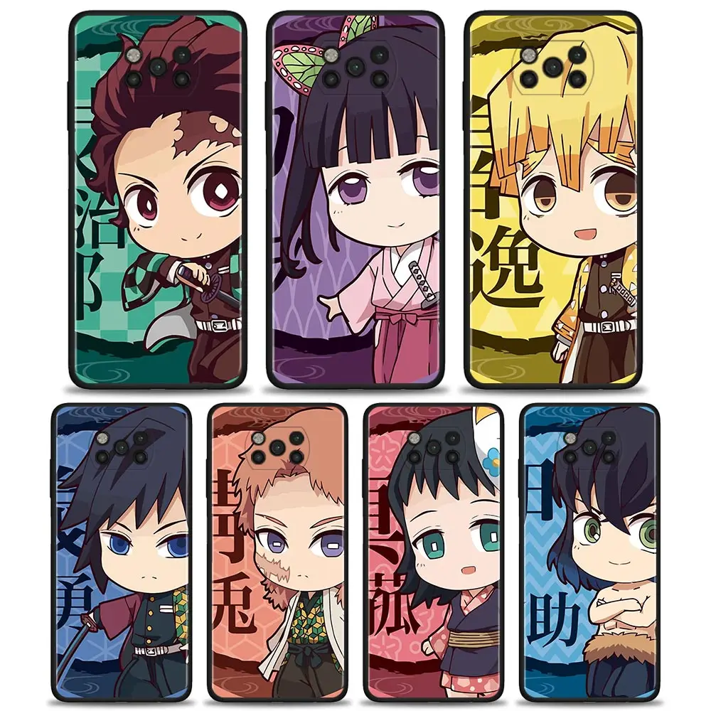 Demon Slayer Cute Characters Case For Poco X3 M3 Pro NFC F1 Cover for Mi Note 10 Pro Fundas for Mi CC9 Pro CC9E A3 A2 Coque
Demon Slayer Cute Characters Case For Poco X3 M3 Pro NFC F1 Cover for Mi Note 10 Pro Fundas for Mi CC9 Pro CC9E A3 A2 Coque