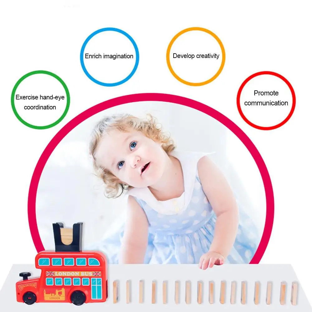Children's Domino Train Blocks Set Multi-purpose Safe Building Stacking Assembly Puzzles Fun Educational Toys
Children's Domino Train Blocks Set Multi-purpose Safe Building Stacking Assembly Puzzles Fun Educational Toys
