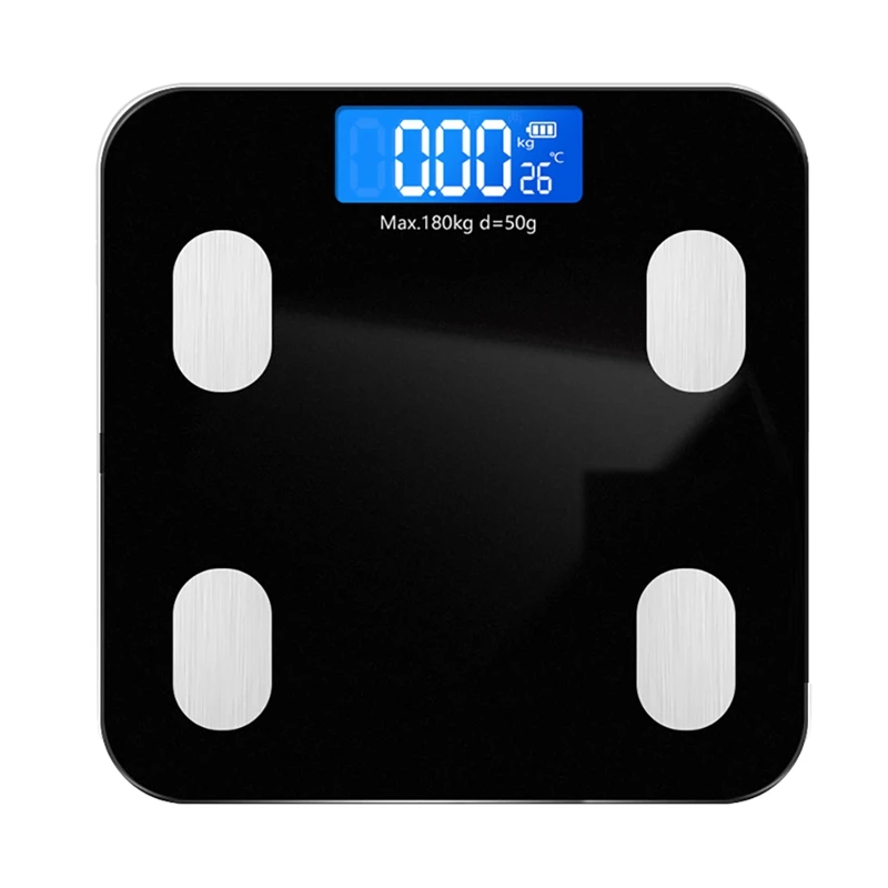 

Умные весы для ванной, весы для тела с монитором для определения состава тела, с Bluetooth, синхронизацией данных и приложением для фитнеса