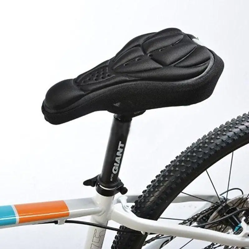MTB Mountain Bike Cycling Thickened Extra Comfort Ultra Soft Silicone 3D Gel Bike Pad Cushion Cover Bicycle Saddle Seat
MTB Mountain Bike Cycling Thickened Extra Comfort Ultra Soft Silicone 3D Gel Bike Pad Cushion Cover Bicycle Saddle Seat