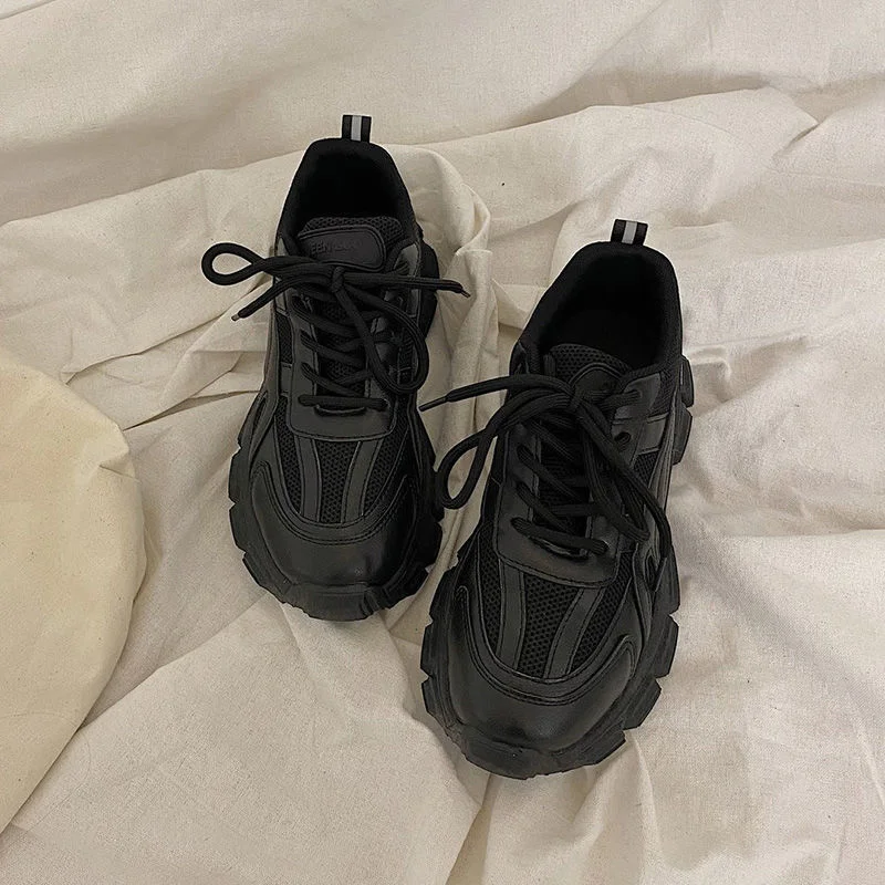 2021 Sneakers For Women Fashion Vulcanized Shoes Woman Designer Platform Chunky Sneakers Female Ladies Trainers Lace Up Footwear
2021 Sneakers For Women Fashion Vulcanized Shoes Woman Designer Platform Chunky Sneakers Female Ladies Trainers Lace Up Footwear