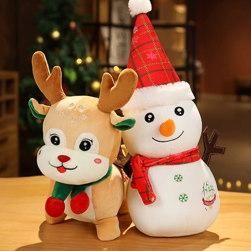 New 30-80cm Cute Santa Claus Christmas Elk Snowman Plush Toys Stuffed Soft Pillow Doll For Girls Kids Surprise Gifts Home Decor
New 30-80cm Cute Santa Claus Christmas Elk Snowman Plush Toys Stuffed Soft Pillow Doll For Girls Kids Surprise Gifts Home Decor