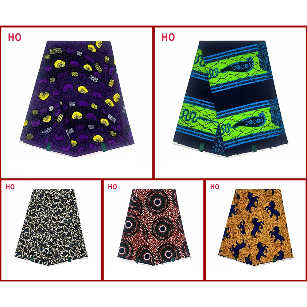 Hot Sale Guaranteed Veritable African Ankara Real Wax Ghana 6 Yards Nigerian Printed Fabric 100% Cotton Dress Sewing Material
Hot Sale Guaranteed Veritable African Ankara Real Wax Ghana 6 Yards Nigerian Printed Fabric 100% Cotton Dress Sewing Material