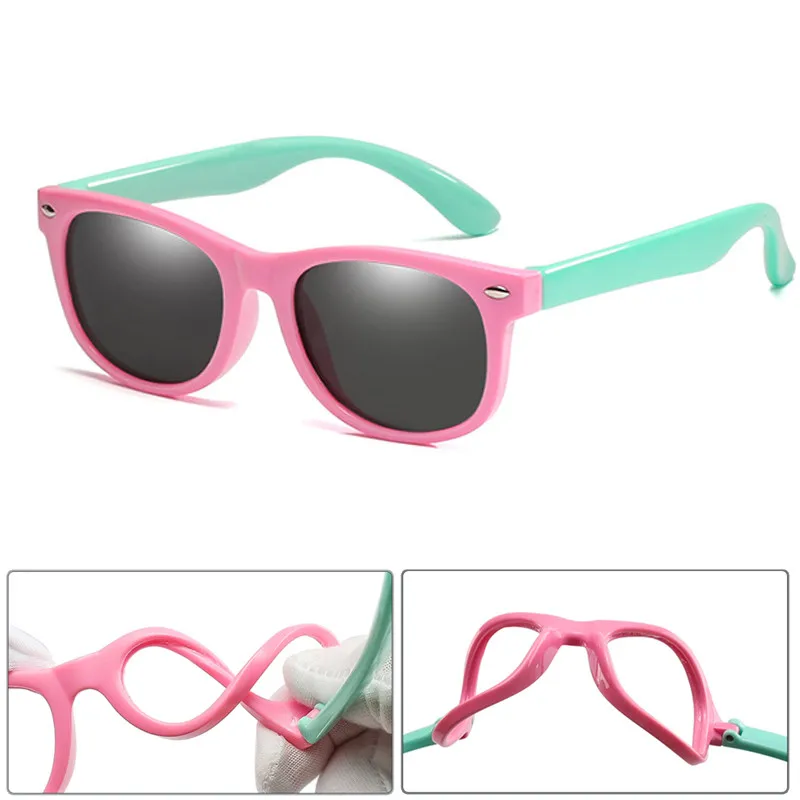 Polarized Sunglasses TR90 New Kids Boys Girls Sun Glasses Silicone Safety Fashion Glasses Gift For Children Baby UV400 Eyewear
Polarized Sunglasses TR90 New Kids Boys Girls Sun Glasses Silicone Safety Fashion Glasses Gift For Children Baby UV400 Eyewear