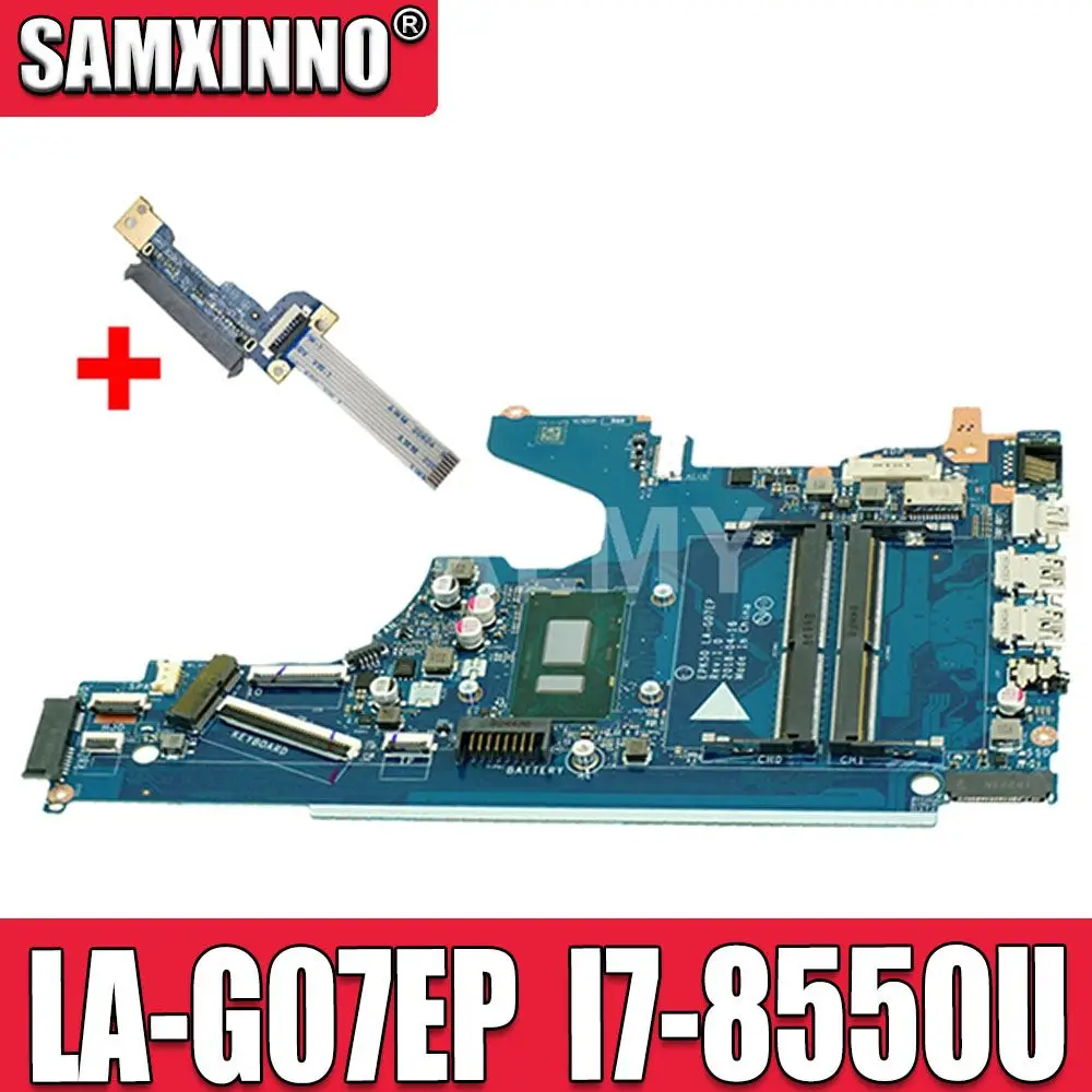 AKemy для HP 15-DA 15-da0073wm Материнская плата ноутбука I7-8550U Процессор L20371-001 L20371-601 EPK50 LA-G07EP DDR4
AKemy для HP 15-DA 15-da0073wm Материнская плата ноутбука I7-8550U Процессор L20371-001 L20371-601 EPK50 LA-G07EP DDR4