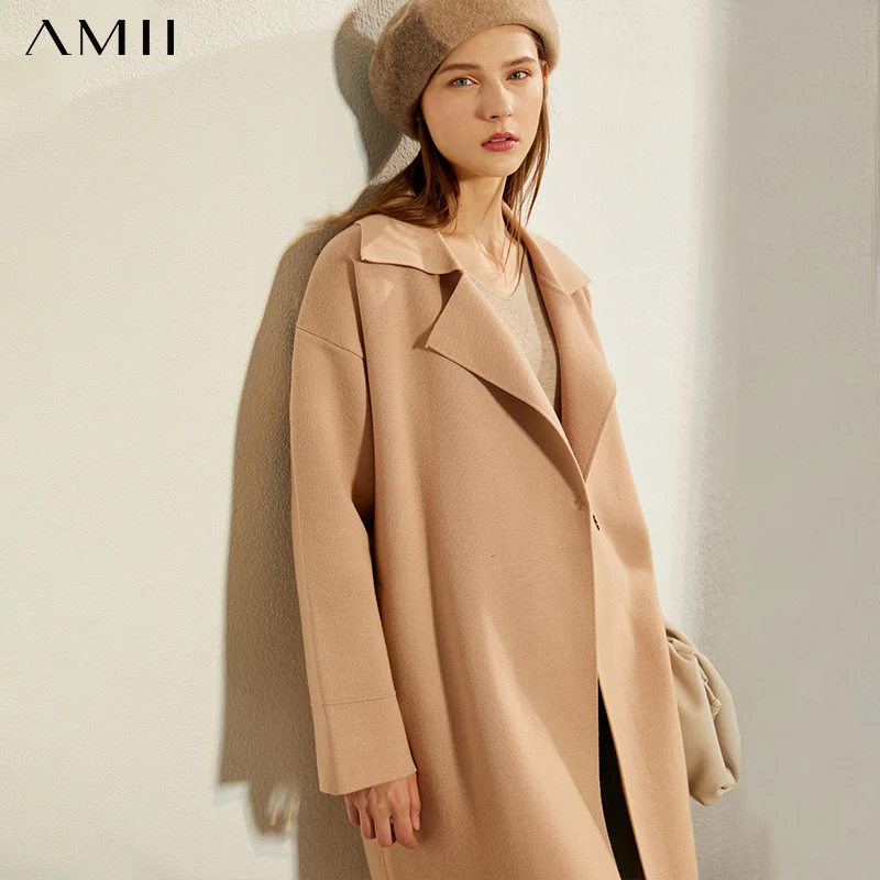 Amii Minimalism Autumn Winter Fashion Knitted Coat Women Causal Solid Lapel Offical Lady Loose Female Cardigan 12070560
Amii Minimalism Autumn Winter Fashion Knitted Coat Women Causal Solid Lapel Offical Lady Loose Female Cardigan 12070560