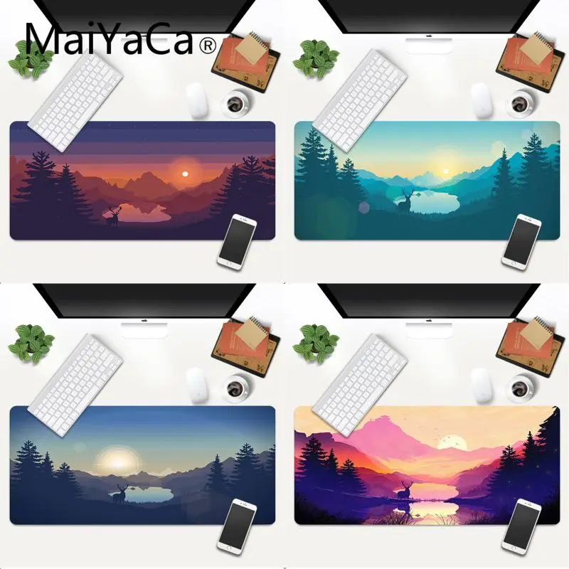 New Arrivals Deep forest firewatch elk Rubber Gamers Gaming Mouse pad Laptop Notebook Desk Mat For CSGO Dota Keyboard Pad 
New Arrivals Deep forest firewatch elk Rubber Gamers Gaming Mouse pad Laptop Notebook Desk Mat For CSGO Dota Keyboard Pad