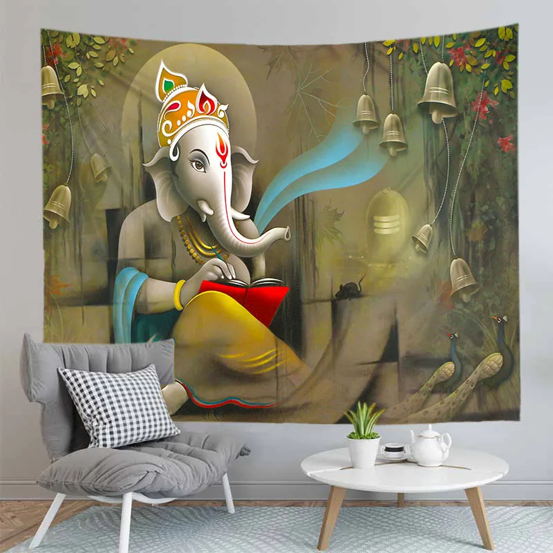 Indian Buddha Statue Tapestry Wall Hanging Walls Cloth Lord Ganesha Tapestries Psychedelic Yoga Carpet Home Decoration
Indian Buddha Statue Tapestry Wall Hanging Walls Cloth Lord Ganesha Tapestries Psychedelic Yoga Carpet Home Decoration