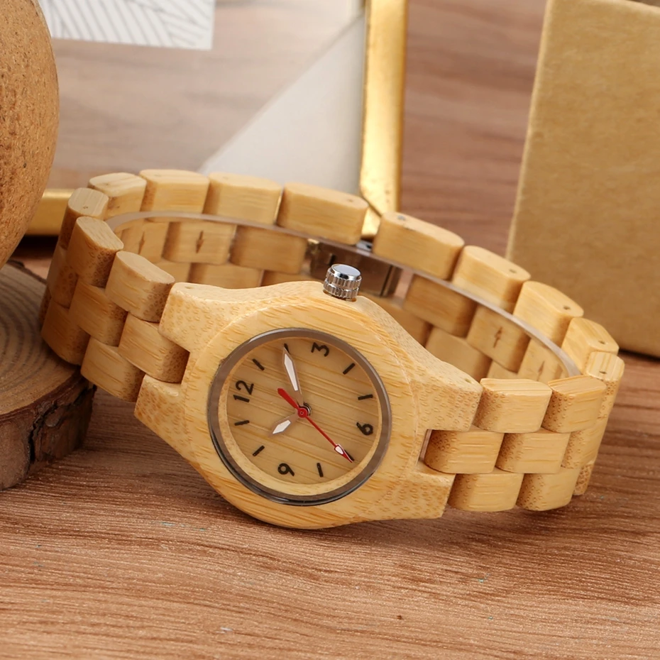 Luminous Pointers Wood Watch Womens Watches Excellent Bamboo Wooden Bangle Exquisite Quartz Clock ladies Timepieces Luxury reloj
Luminous Pointers Wood Watch Womens Watches Excellent Bamboo Wooden Bangle Exquisite Quartz Clock ladies Timepieces Luxury reloj