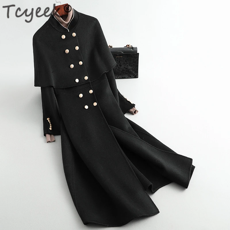 Tcyeek Winter 100% Wool Coat Female Autumn Women's Clothing 2020 Elegant Woolen Jacket Women Blend Casaco Feminino 2020 Zyw08
Tcyeek Winter 100% Wool Coat Female Autumn Women's Clothing 2020 Elegant Woolen Jacket Women Blend Casaco Feminino 2020 Zyw08