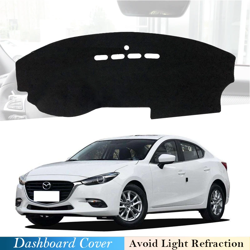 Накладка на приборную панель автомобиля, защитный коврик для Mazda 3 BK 2003 2004 2005 2006 2007 2008 2009, ковер MK1 
Накладка на приборную панель автомобиля, защитный коврик для Mazda 3 BK 2003 2004 2005 2006 2007 2008 2009, ковер MK1