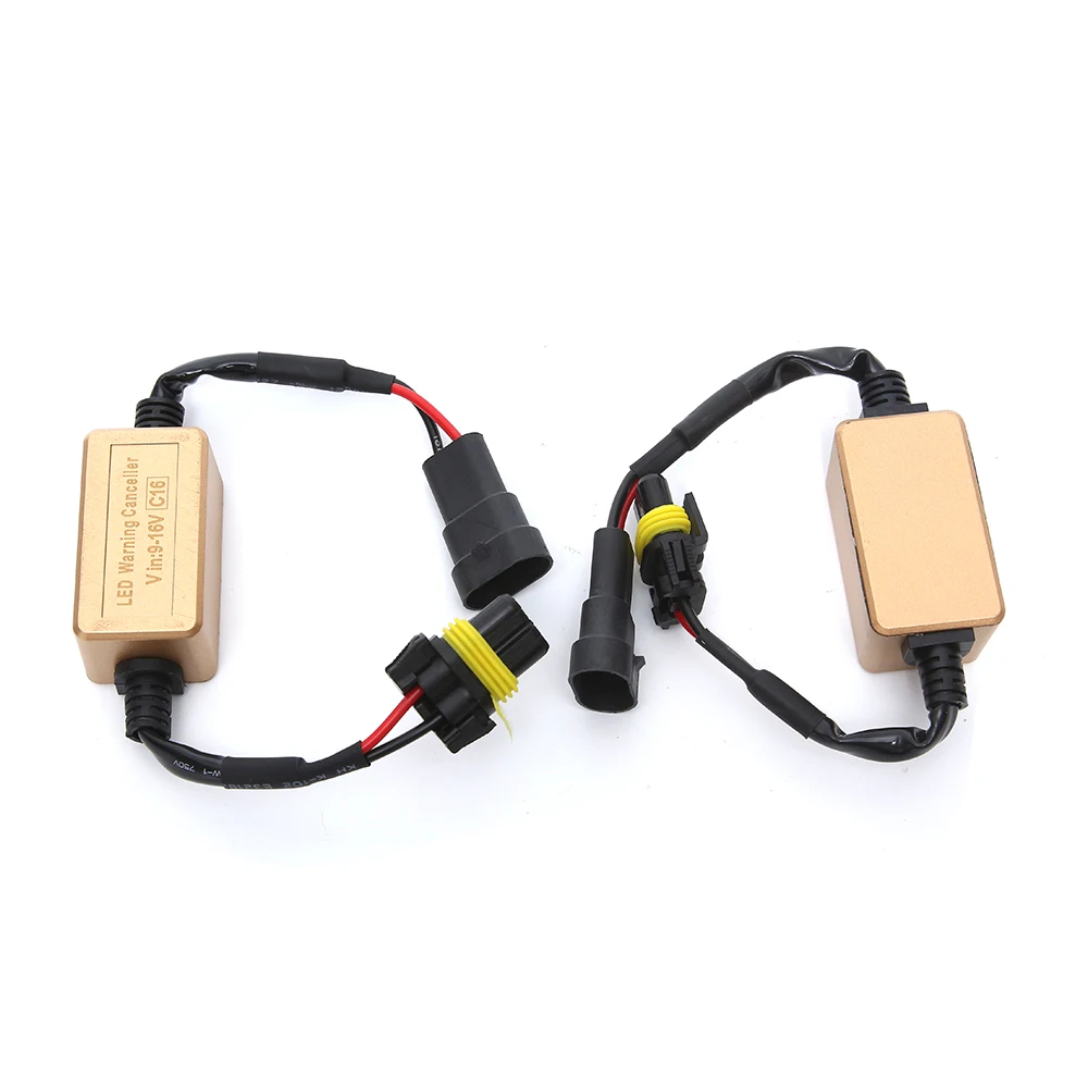 c16 2pcs strengthen LED Headlight Canbus Kit h1 h4 h15 9005 9006 H7 h13H11 Computer Warning Error EMC Resistor Canceler Decoder
c16 2pcs strengthen LED Headlight Canbus Kit h1 h4 h15 9005 9006 H7 h13H11 Computer Warning Error EMC Resistor Canceler Decoder