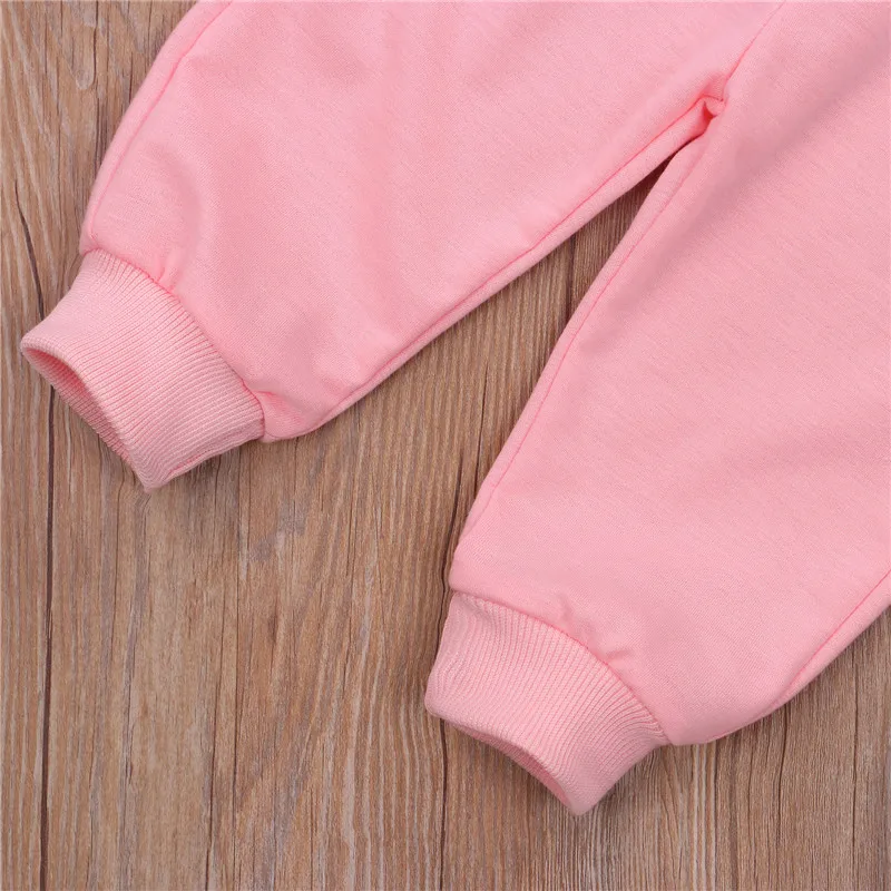Pink Baby Girl Clothes Spring Autumn Linen Cotton Girls Letter Printed Sweatshirt Long Pants Newborn Baby Girls Clothes Outfits
Pink Baby Girl Clothes Spring Autumn Linen Cotton Girls Letter Printed Sweatshirt Long Pants Newborn Baby Girls Clothes Outfits