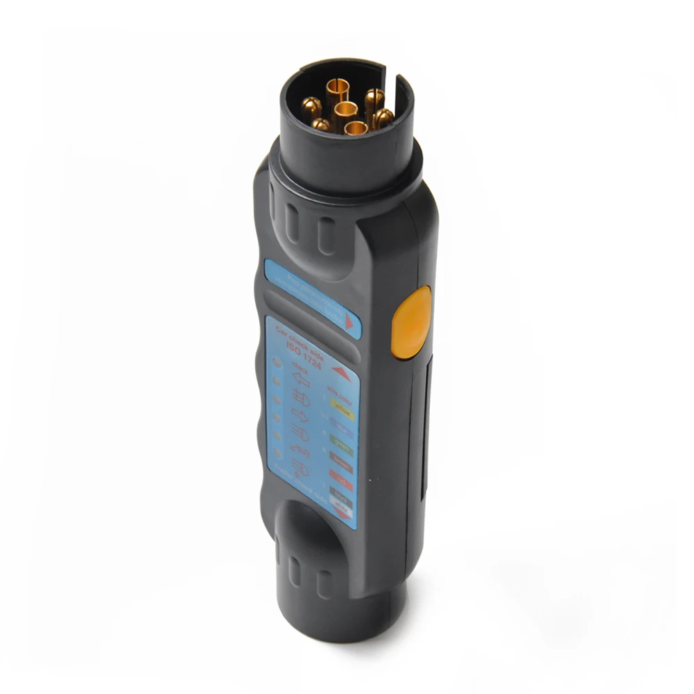 12V 7 Pin Car & Trailer Towing Lights Plug&Socket Cable Wiring Circuit Tester Test Tool
12V 7 Pin Car & Trailer Towing Lights Plug&Socket Cable Wiring Circuit Tester Test Tool