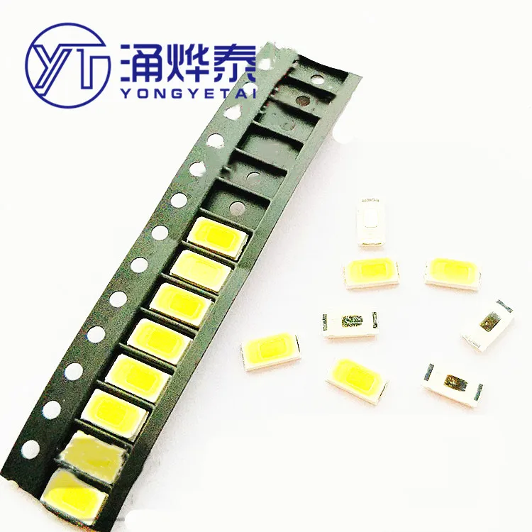 YYT 100 шт. светодиодный 5630 5730 SMD LED лампа бисер супер яркий теплый белый светильник