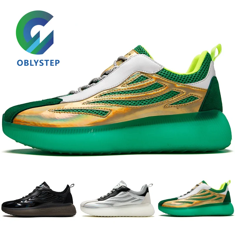 OBLYSTEP Quality Men's Sports Shoes Breathable Mesh Casual Outdoor Fashion Jogging
OBLYSTEP Quality Men's Sports Shoes Breathable Mesh Casual Outdoor Fashion Jogging