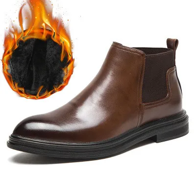 2020 Spring Boots Men Winter Warm Shoes Man Casual Fashion Men Ankle Boots Male Leather Footwear Black Brown
2020 Spring Boots Men Winter Warm Shoes Man Casual Fashion Men Ankle Boots Male Leather Footwear Black Brown