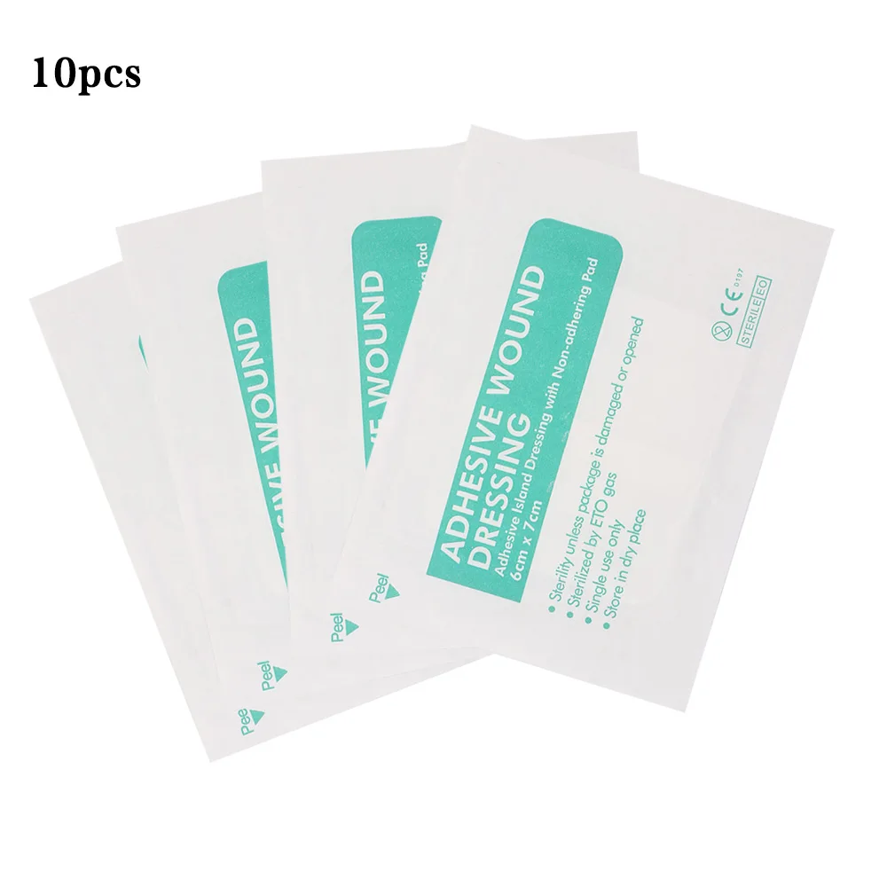10PCs 6cm*7cm Disposable Medical Non-woven Bandage Band Wound Dressing Aid Sticking Plaster Adhesive Sterile Health Care
10PCs 6cm*7cm Disposable Medical Non-woven Bandage Band Wound Dressing Aid Sticking Plaster Adhesive Sterile Health Care