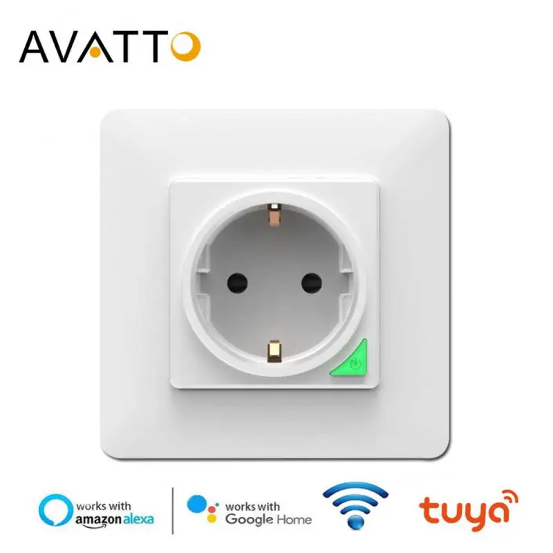 Tuya Wall Socket Wifi Switch Smart Home Moudule 110-240V 16A Smart life APP Timing Remote Control Support Google Home Alexa
Tuya Wall Socket Wifi Switch Smart Home Moudule 110-240V 16A Smart life APP Timing Remote Control Support Google Home Alexa