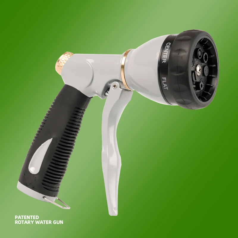 High Pressure Garden Hose Nozzle Alloy Hose Spray Nozzle 8 Functions Adjustable Water Hose Nozzle for Watering Car Washing PI669
High Pressure Garden Hose Nozzle Alloy Hose Spray Nozzle 8 Functions Adjustable Water Hose Nozzle for Watering Car Washing PI669