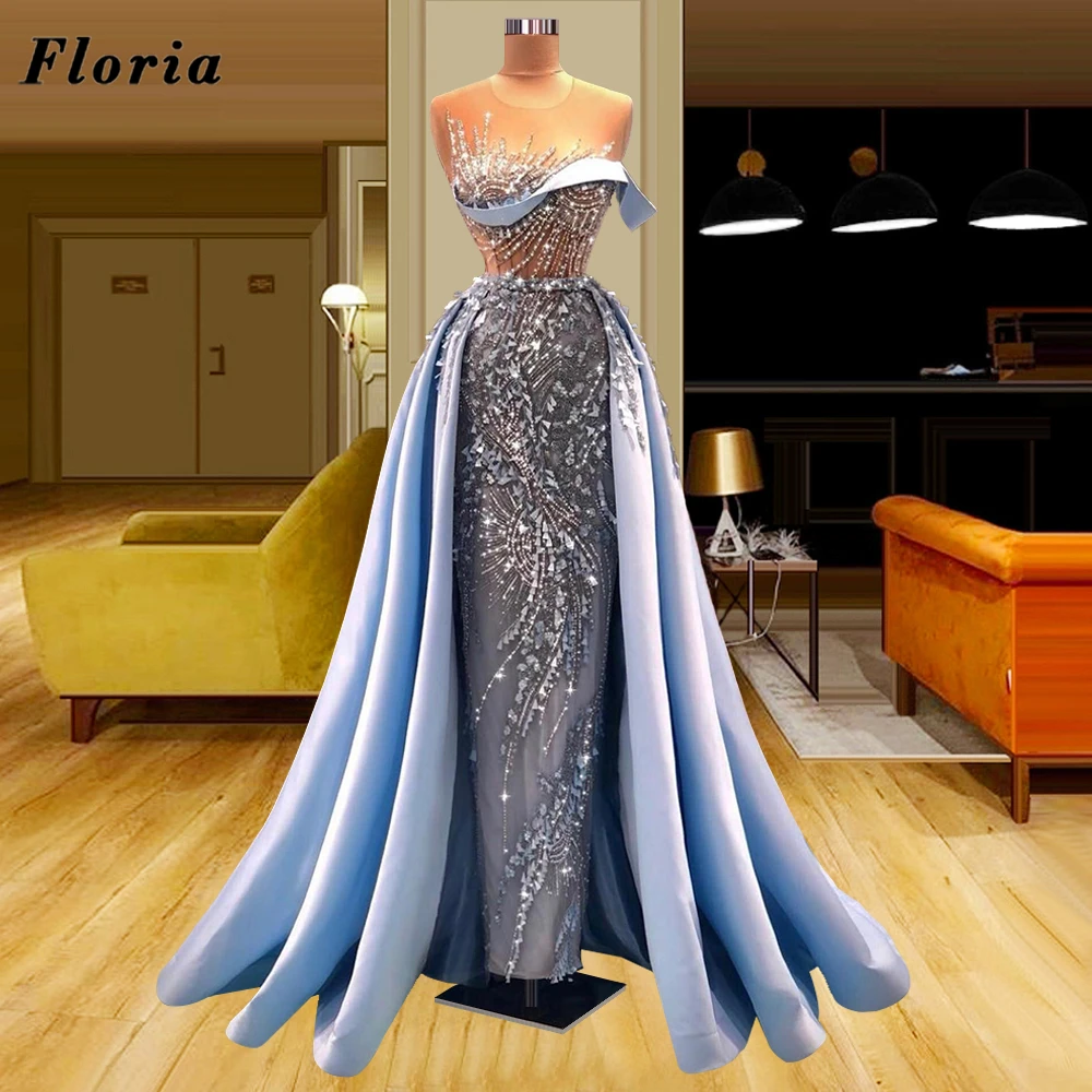 Floria Beaded Dubai Evening Dresses With Detachable Skirt Mermaid Party Gowns 2022 Plus Size Long Women Prom Dress Evening Wear
Floria Beaded Dubai Evening Dresses With Detachable Skirt Mermaid Party Gowns 2022 Plus Size Long Women Prom Dress Evening Wear