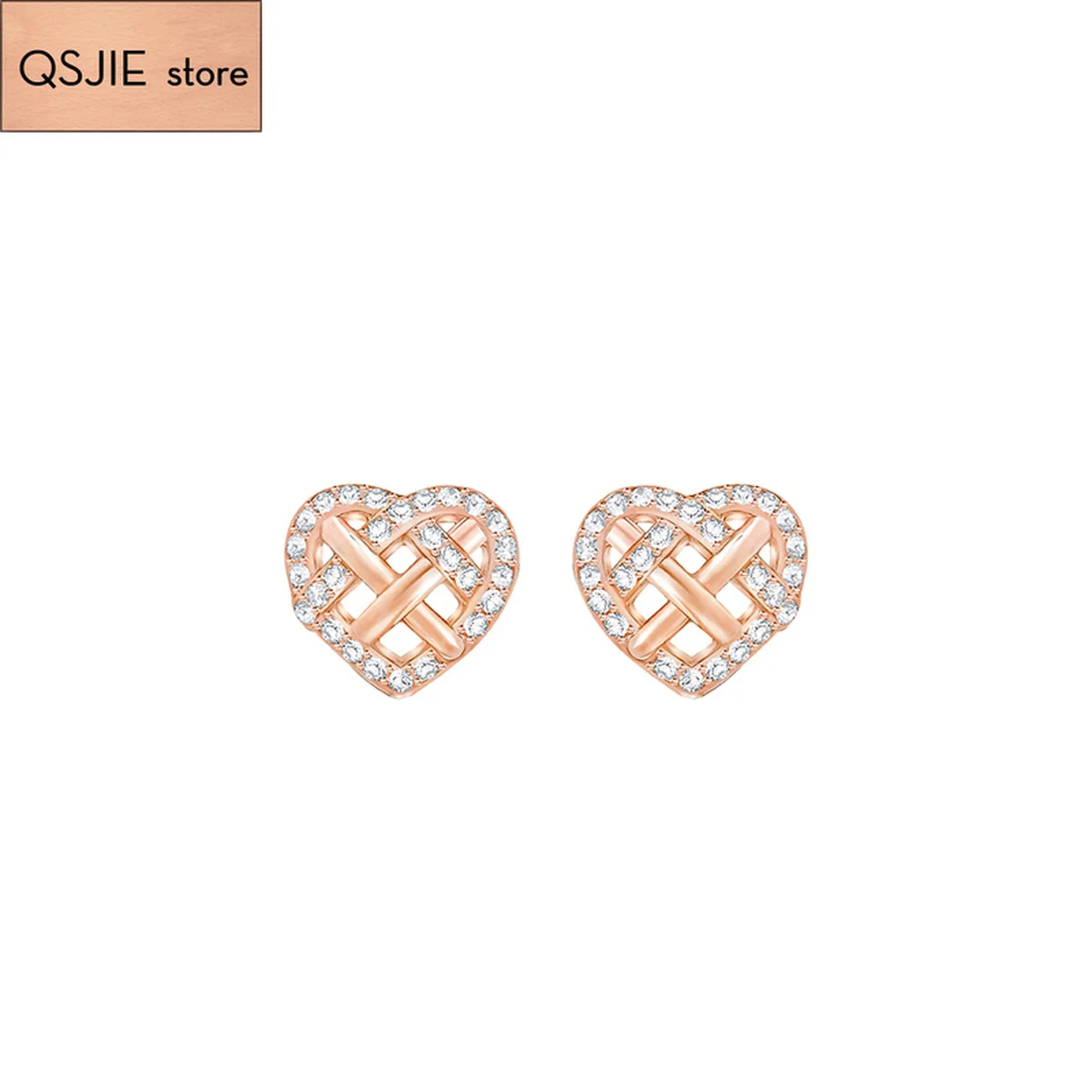 QSJIE High Quality Swa Simple Temperament Loving Heart Type Hollow Lady Ear Nails Charming fashion jewelry
QSJIE High Quality Swa Simple Temperament Loving Heart Type Hollow Lady Ear Nails Charming fashion jewelry