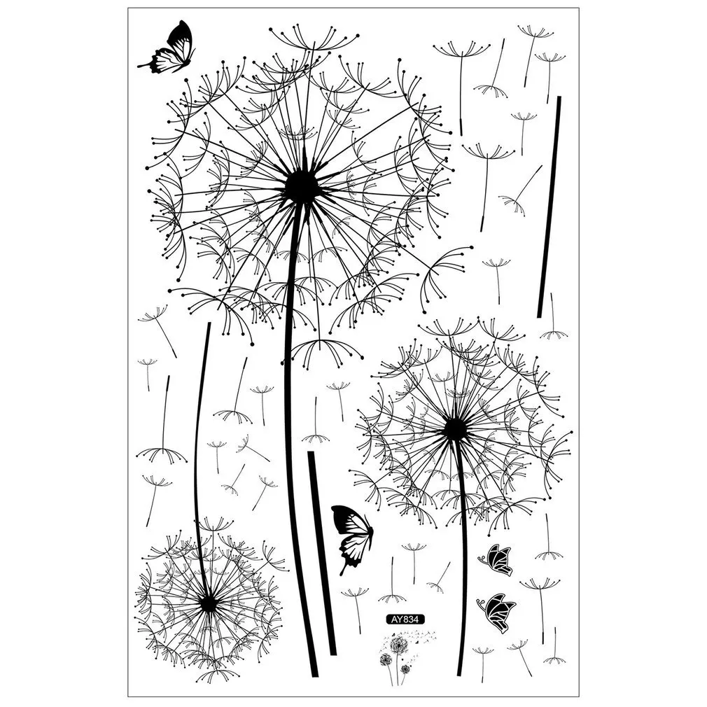 2017 Dandelion Flower Butterfly Home Decal Wall Stickers Vinyl Living Room Sofa Background Decor Girls Women Room Window DIY Art
2017 Dandelion Flower Butterfly Home Decal Wall Stickers Vinyl Living Room Sofa Background Decor Girls Women Room Window DIY Art