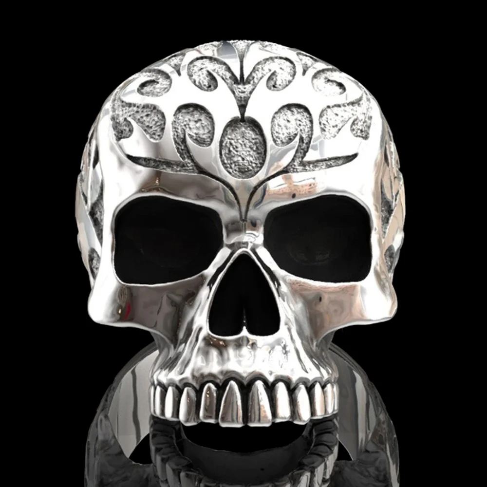 2021New European and American men's rings hot alloy gothic style retro banquet holiday accessories exaggerated ghost skull ring
2021New European and American men's rings hot alloy gothic style retro banquet holiday accessories exaggerated ghost skull ring