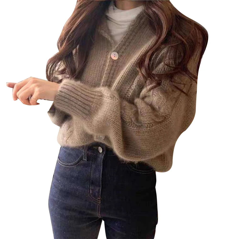 Elegant Women Knit Cardigan Casual Classic Autumn Button Solid Color Long Sleeve Ladies Knitwear O-Neck Single Breasted Coat
Elegant Women Knit Cardigan Casual Classic Autumn Button Solid Color Long Sleeve Ladies Knitwear O-Neck Single Breasted Coat
