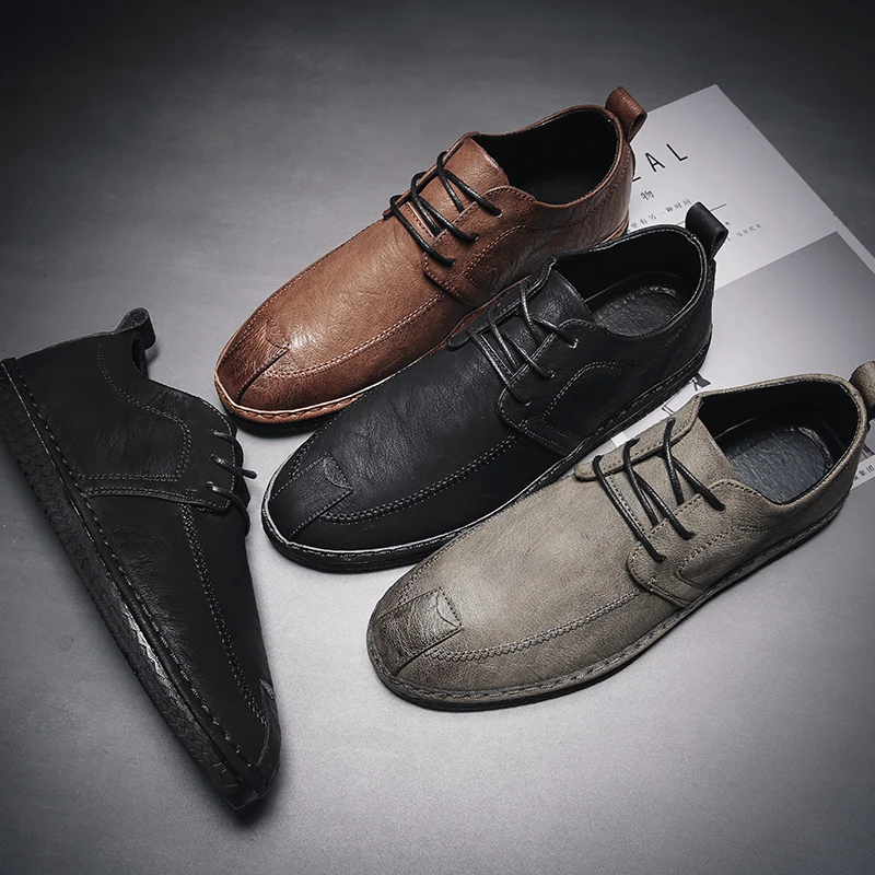 Zapatos Casuales Para Hombre De Cuero Comfortable Casual Shoes Men Breathable Men's Large Size Sneaker Mens Hot Sale
Zapatos Casuales Para Hombre De Cuero Comfortable Casual Shoes Men Breathable Men's Large Size Sneaker Mens Hot Sale