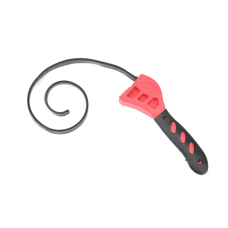 Opener Strap Wrench Hand Tool Adjustable Oil Filter Repair Rubber For Any Shape 21-50cm Universal New
Opener Strap Wrench Hand Tool Adjustable Oil Filter Repair Rubber For Any Shape 21-50cm Universal New