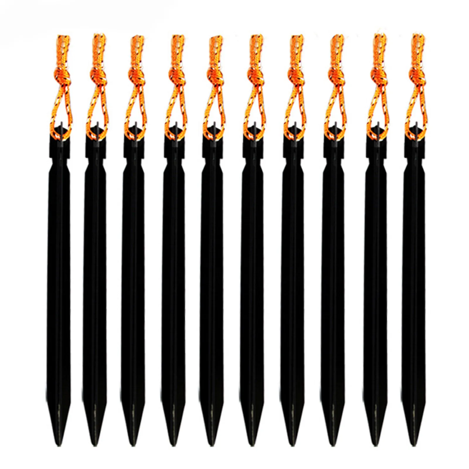 10pcs Aluminument Tent Pegs Nails with Rope Stake Camping Hiking Equipment Outdoor Traveling Tent Sand Ground Accessories
10pcs Aluminument Tent Pegs Nails with Rope Stake Camping Hiking Equipment Outdoor Traveling Tent Sand Ground Accessories