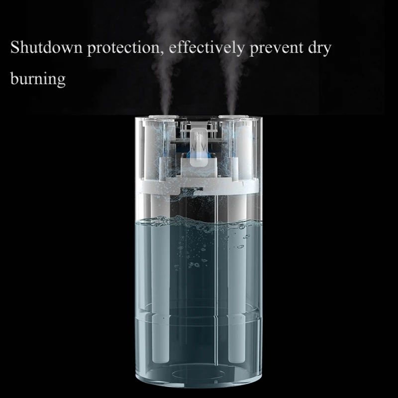 Double Nozzle USB Air Humidifier 430ML Water Capacity Cool Mist Maker Fogger with Night Light Ultrasonic Humidificador
Double Nozzle USB Air Humidifier 430ML Water Capacity Cool Mist Maker Fogger with Night Light Ultrasonic Humidificador