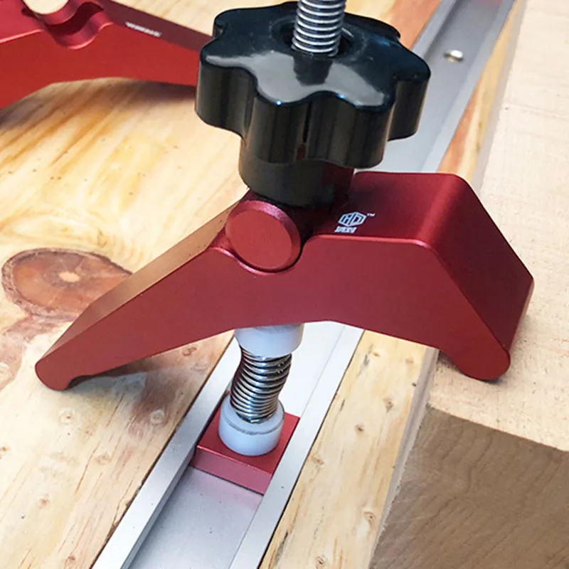 Hold-Down Clamp Aluminum Alloy T-Slot Press Clamp Horizontal Quick Release Toggle Tools for Woodworking LB88
Hold-Down Clamp Aluminum Alloy T-Slot Press Clamp Horizontal Quick Release Toggle Tools for Woodworking LB88