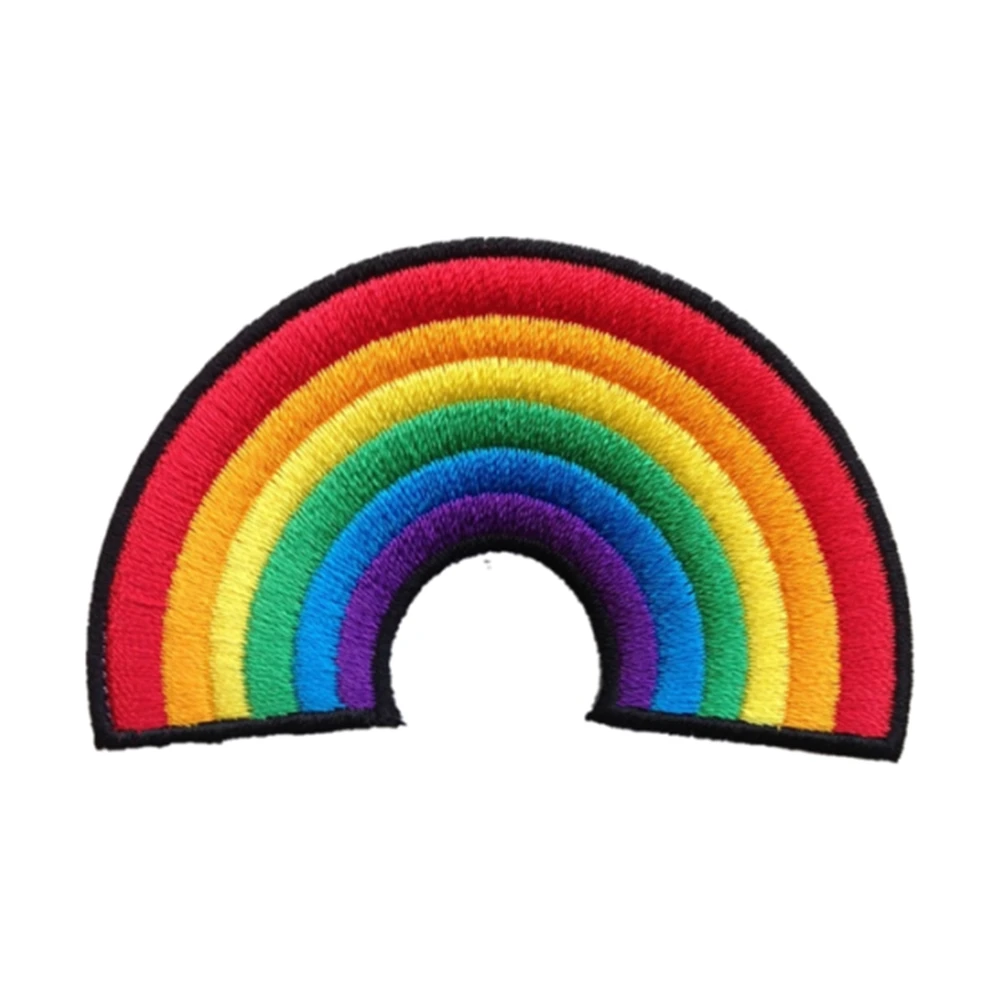 Custom Embroidery Rainbow Sew On / Iron On Patch Badge Embroidered Fabric Applique Customized logo LGBT Patch
Custom Embroidery Rainbow Sew On / Iron On Patch Badge Embroidered Fabric Applique Customized logo LGBT Patch