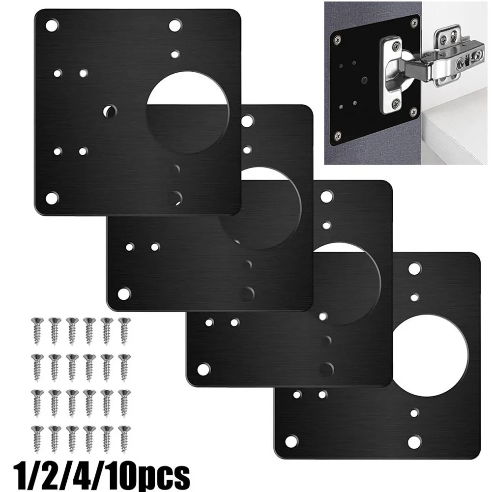 Hinge Repair Plate Rust Resistant Steel Furniture Cabinet Repair Assembly Tools Hinge Repair Plates For Cabinet, Door, Drawer
Hinge Repair Plate Rust Resistant Steel Furniture Cabinet Repair Assembly Tools Hinge Repair Plates For Cabinet, Door, Drawer