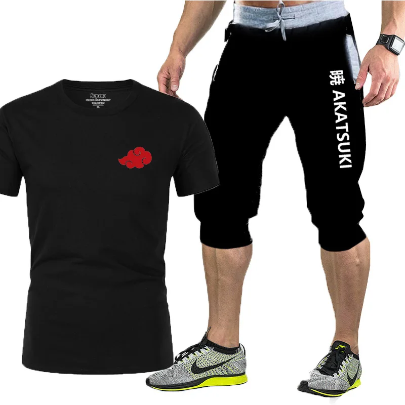 2021 men's clothing 2 pieces/set of T-shirt men's short-sleeved shorts running sports fitness jogging pants sportswear printing 
2021 men's clothing 2 pieces/set of T-shirt men's short-sleeved shorts running sports fitness jogging pants sportswear printing