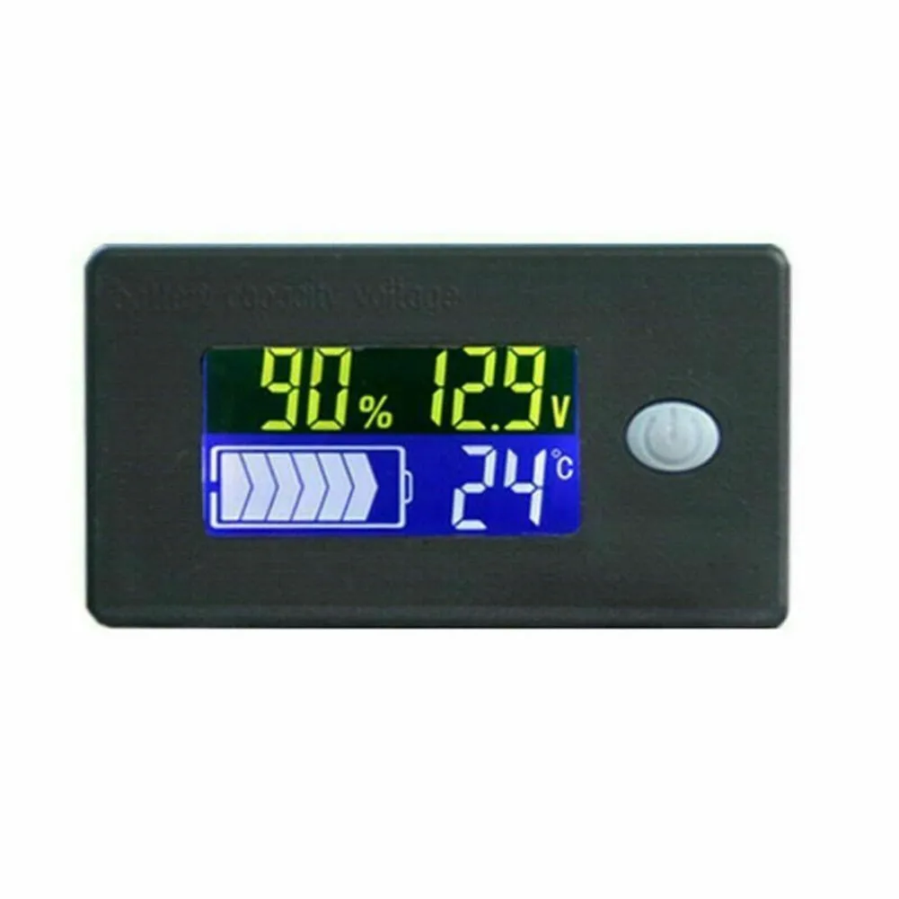 12V/24V/48V LCD Battery Monitor Voltage Meter Power Tester Watt Indicator Battery Level Detector For 10-100V Lithium Batteries
12V/24V/48V LCD Battery Monitor Voltage Meter Power Tester Watt Indicator Battery Level Detector For 10-100V Lithium Batteries