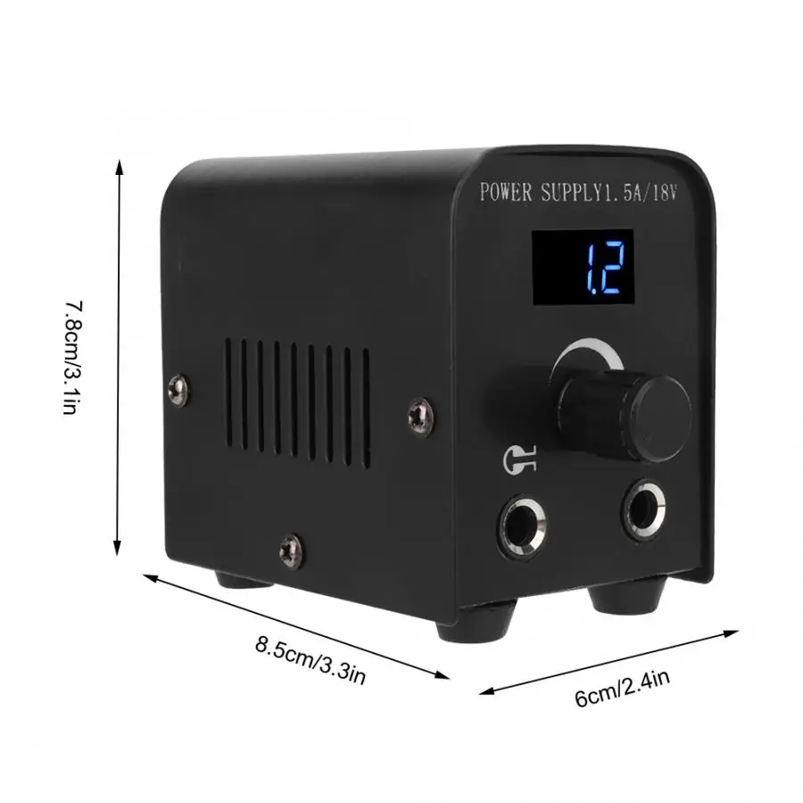 LED Digital Display Screen High Power Tattoo Machine Power Supply Tattoo Tool Tattoo Supplies Equipment Tattoo Accessory
LED Digital Display Screen High Power Tattoo Machine Power Supply Tattoo Tool Tattoo Supplies Equipment Tattoo Accessory