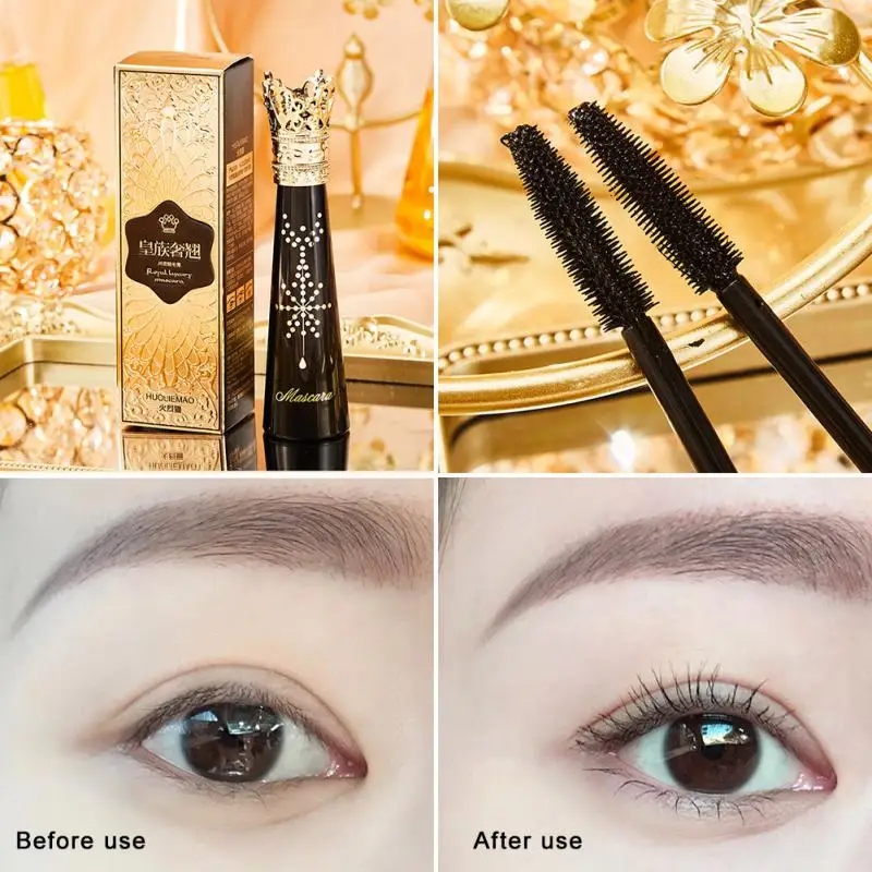 Golden Crown 4d Silk Fiber Mascara Lasting Waterproof Quick-dry Not Easy to Smudge Mascara Curling Thick Long Eyelashes Makeup
Golden Crown 4d Silk Fiber Mascara Lasting Waterproof Quick-dry Not Easy to Smudge Mascara Curling Thick Long Eyelashes Makeup
