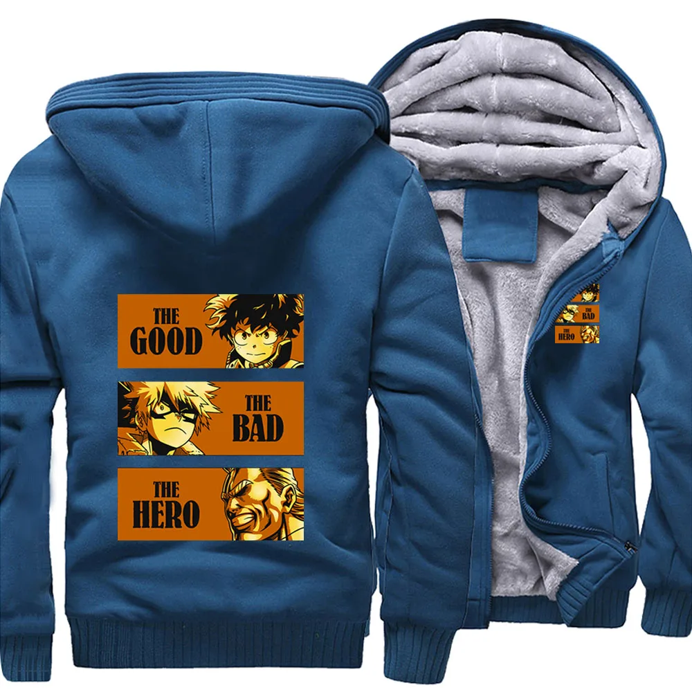 Japanese Anime My Hero Academia Deku Might Shoto Loose Hoodies Winter Warm Jackets Coat Men Thick Hoodie Print Casual Sweatshirt
Japanese Anime My Hero Academia Deku Might Shoto Loose Hoodies Winter Warm Jackets Coat Men Thick Hoodie Print Casual Sweatshirt